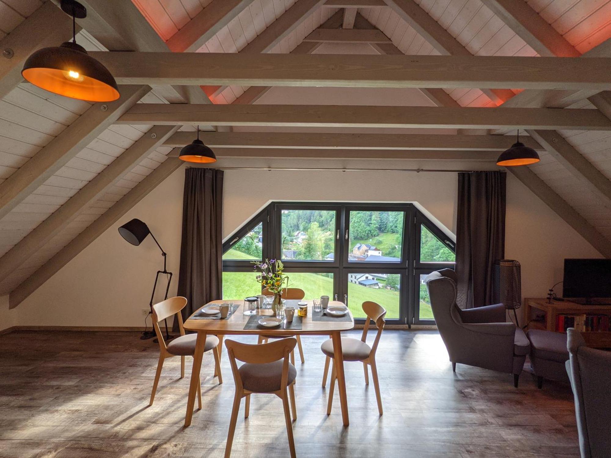 Ferienwohnung Muehl - Einfach Wohlfuehlen Marienberg Exteriör bild